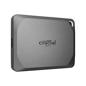 Crucial X9 Pro, 1 TB, USB Tipo C, 3.2 Gen 2 (3.1 Gen 2), 1050 MB/s, 10 Gbit/s, Gris CT1000X9PROSSD9