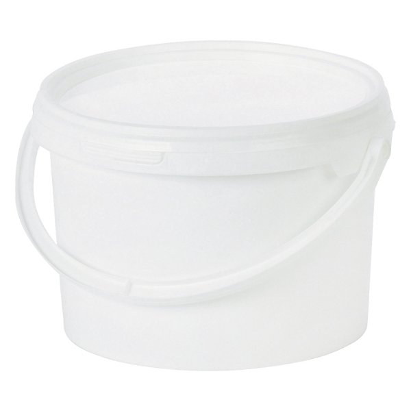 Cubo de plástico con tapa - 5