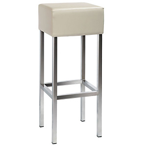 Cubo Sgabello, Ecopelle, Panna Cubo Sgabello, Ecopelle, Panna
