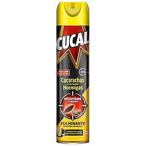 Cucal Instantáneo Spray Insecticida contra Cucarachas y Hormigas, 400 ml Cucal Instantáneo Spray Insecticida contra Cucarachas y Hormigas, 400 ml