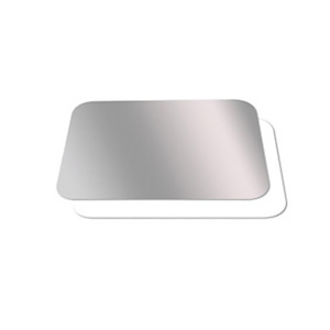 CUKI Coperchio piano in cartoncino e polipropilene per vaschetta rettangolare in alluminio Cuki Professional, 21,9 x 16,9 cm, 264 g/m² (confezione 400 pezzi) CUKI Coperchio piano in cartoncino e polipropilene per vaschetta rettangolare in alluminio Cuki Professional, 21,9 x 16,9 cm, 264 g/m² (confezione 400 pezzi)