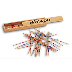 CULTURE CLUB Jeu du Mikado géant composé de 28 bâtonnets de longueur 30,5 cm en bois