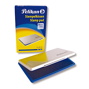 Cuscinetto per timbri - 9x16 cm - blu - Pelikan Cuscinetto per timbri - 9x16 cm - blu - Pelikan