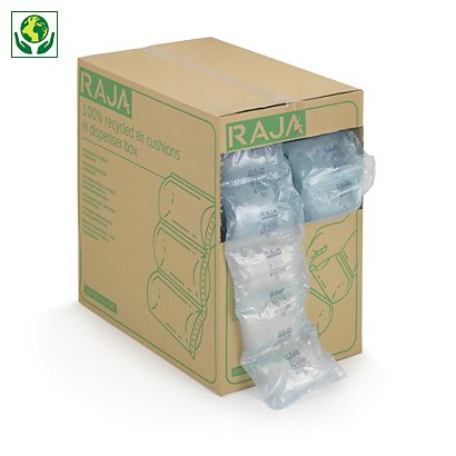 Cuscino d'aria in scatola dispenser in plastica riciclata - 1