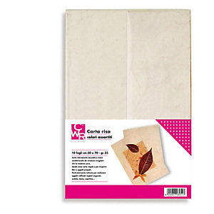 CWR Carta Riso - 50x70cm - Cwr - Conf. da 10 fogli CWR Carta Riso - 50x70cm - Cwr - Conf. da 10 fogli