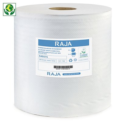 Czyściwo celulozowe ekonomiczne białe RAJA - 1