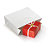 Darčeková taška z lesklého papiera biela 120x160x70 mm - 11