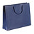 Darčeková taška z matného papiera, 300 x 250 x 100 mm modrá - 4