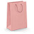 Darčekové tašky z matného papiera, 190 x 270 x 100 mm, svetlo ružová - 1