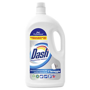 DASH Detersivo liquido per lavatrici, 80 lavaggi, Flacone 4 l (confezione 2 pezzi)