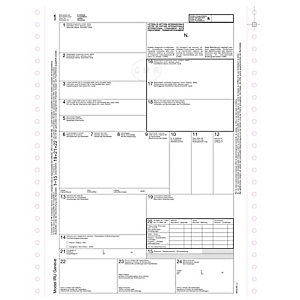 DATA UFFICIO Lettera di vettura internazionale CMR MC - 12'' x 24 cm - 5 copie autoric. - DU18930M500