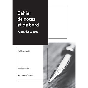 LE DAUPHIN Cahier de notes et de bord du professeur, 297X210, 48 pages - Couleurs assorties