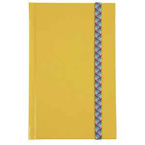 LE DAUPHIN Carnet Iderama 170x110, 192 pages lignées - Jaune