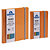 LE DAUPHIN Carnet Iderama 170x110, 192 pages lignées - Orange - 5
