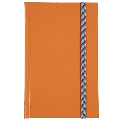 LE DAUPHIN Carnet Iderama 170x110, 192 pages lignées - Orange - 1
