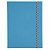 LE DAUPHIN Carnet Iderama 220x170, 192 pages lignées - Bleu - 1