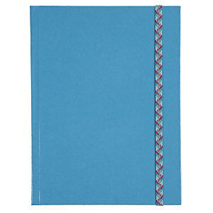 LE DAUPHIN Carnet Iderama 220x170, 192 pages lignées - Bleu