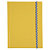 LE DAUPHIN Carnet Iderama 220x170, 192 pages lignées - Jaune - 1