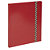LE DAUPHIN Carnet Iderama 220x170, 192 pages lignées - Rouge - 2