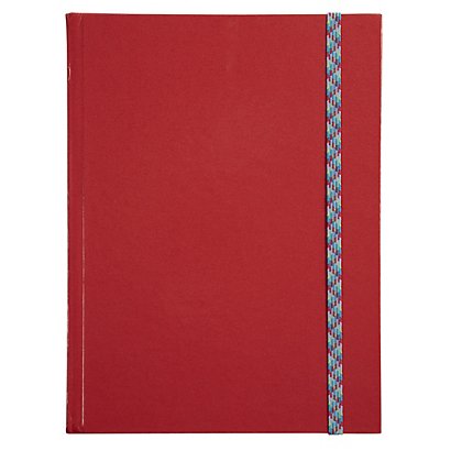 LE DAUPHIN Carnet Iderama 220x170, 192 pages lignées - Rouge - 1
