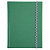 LE DAUPHIN Carnet Iderama 220x170, 192 pages lignées - Vert - 1