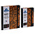 LE DAUPHIN Carnet Marbre 170x110, 192 pages lignées - Orange - 5
