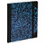 LE DAUPHIN Carnet Marbre 220x170, 192 pages lignées - Bleu - 2