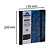 LE DAUPHIN Carnet Marbre 220x170, 192 pages lignées - Bleu - 4