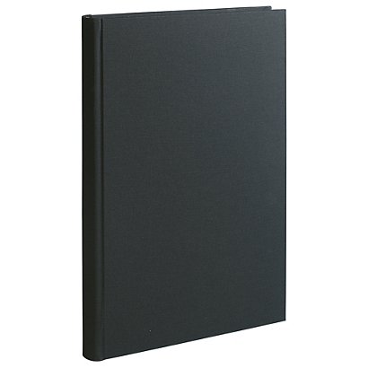 LE DAUPHIN Registre 340X225 Quadrillé 500 pages foliotées - Noir toilé - 1