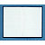 Dauphin Registre toilé folioté A4 (297x 210 mm) 200 pages quadrillées 5x5 - Couverture noire - 1