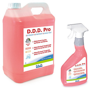 DDD Pro Détergent Détartrant Désinfectant RAJA