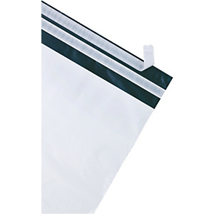 Debatin DEBAPOST™ Bolsas de plástico premium para envío por correo, 390 x 430 mm, sello doble, blanco, paquete de 100 Debatin DEBAPOST™ Bolsas de plástico premium para envío por correo, 390 x 430 mm, sello doble, blanco, paquete de 100