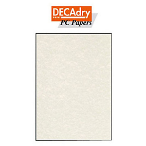 DECAdry Carta da lettere A4 per fotocopie e stampe, 95 g/m², Pergamena Champagne (confezione 25 fogli) DECAdry Carta da lettere A4 per fotocopie e stampe, 95 g/m², Pergamena Champagne (confezione 25 fogli)