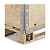 Deckel für Aufsetzrahmen Holz, 800 x 600 mm - 4