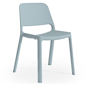 Deco Sedia attesa impilabile, Polipropilene, Azzurro Deco Sedia attesa impilabile, Polipropilene, Azzurro