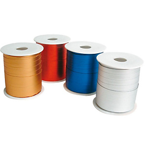 Decorazioni per pacco regalo, Rocchette, Dimensioni 10 mm x 10 m, Colori assortiti Decorazioni per pacco regalo, Rocchette, Dimensioni 10 mm x 10 m, Colori assortiti