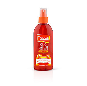 Delice Solaire Olio Solare  spray, Per capelli, SPF10, Flacone 150 ml