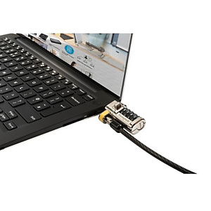 Dell 461-AAEU, Negro, Acero inoxidable, Portátil, Cerradura con combinación, ClickSafe, Acero al carbón, Noble, Kensington K67992EU Dell 461-AAEU, Negro, Acero inoxidable, Portátil, Cerradura con combinación, ClickSafe, Acero al carbón, Noble, Kensington K67992EU