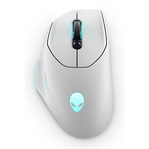 DELL Alienware AW620M, Droitier, Optique, RF Wireless + USB Type-C, 26000 DPI, Blanc AW620M-W-DEAM DELL Alienware AW620M, Droitier, Optique, RF Wireless + USB Type-C, 26000 DPI, Blanc AW620M-W-DEAM