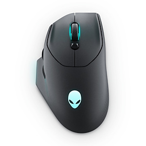 DELL Alienware AW620M, Droitier, Optique, RF Wireless + USB Type-C, 26000 DPI, Noir AW620M-G-DEAM DELL Alienware AW620M, Droitier, Optique, RF Wireless + USB Type-C, 26000 DPI, Noir AW620M-G-DEAM