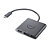 DELL DBQAUANBC070, USB 3.2 Gen 1 (3.1 Gen 1) Type-C, DisplayPort, HDMI, USB 3.2 Gen 1 (3.1 Gen 1) Type-C, Noir, 62 mm, 65 mm, 11 mm - 5