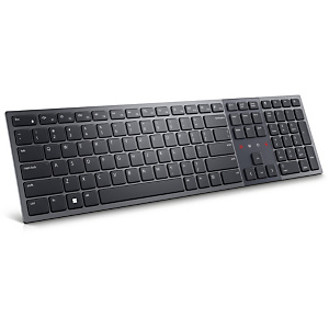 DELL KB900, Taille réelle (100 %), RF sans fil + Bluetooth, Commutateur de touche « ciseaux », AZERTY, Graphite KB900-GR-FR DELL KB900, Taille réelle (100 %), RF sans fil + Bluetooth, Commutateur de touche « ciseaux », AZERTY, Graphite KB900-GR-FR