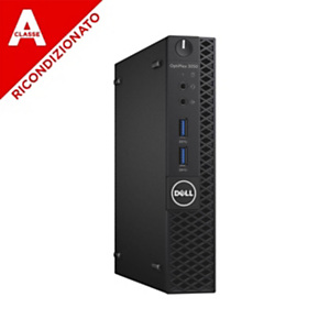 Dell MicroPC 3050 MicroTower i5-6500T , DDR4 8GB, SSD 256GB, Win 10 Pro MAR, Ricondizionato Classe A Dell MicroPC 3050 MicroTower i5-6500T , DDR4 8GB, SSD 256GB, Win 10 Pro MAR, Ricondizionato Classe A