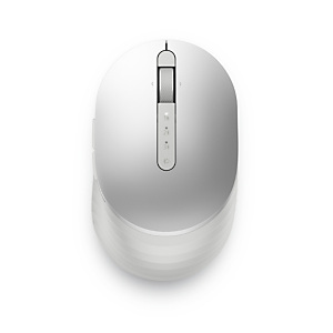 DELL MS7421W, Ambidextre, Optique, RF Sans fil + Bluetooth, 1600 DPI, Platine, Argent MS7421W-SLV-EU DELL MS7421W, Ambidextre, Optique, RF Sans fil + Bluetooth, 1600 DPI, Platine, Argent MS7421W-SLV-EU