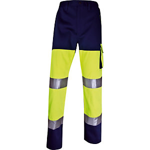 DELTA PLUS Pantalon de travail haute visibilité Panostyle Delta Plus, Taille XL