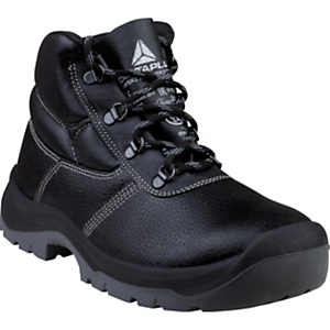 DELTA PLUS Scarpa da lavoro antinfortunistica alta JUMPER3 S3 SRC, Taglia 38, Nero (paio)