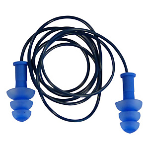 DELTAPLUS Tappi auricolari con cordino - rilevabili metal detector - diametro 7/11 cm - SNR 28 dB - blu - Deltaplus - sacchetto da 10 paia DELTAPLUS Tappi auricolari con cordino - rilevabili metal detector - diametro 7/11 cm - SNR 28 dB - blu - Deltaplus - sacchetto da 10 paia