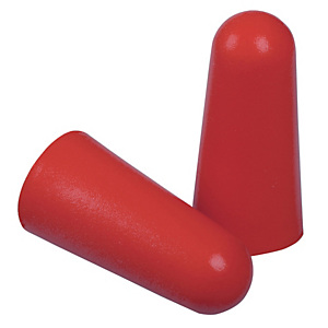 DELTAPLUS Tappi auricolari monouso - diametro 12 mm - SNR 37 dB - rosso - Deltaplus - dispenser da 200 paia DELTAPLUS Tappi auricolari monouso - diametro 12 mm - SNR 37 dB - rosso - Deltaplus - dispenser da 200 paia