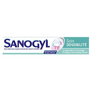 Dentifrice Sanogyl soin sensibilité, tube de 75 ml Dentifrice Sanogyl soin sensibilité, tube de 75 ml