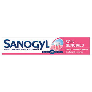 Dentifrice Sanogyl soins gencives, tube de 75 ml